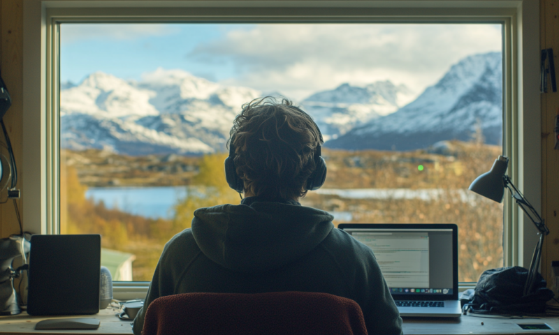 remote worker making six figures