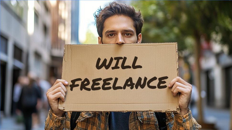 freelancer out of work